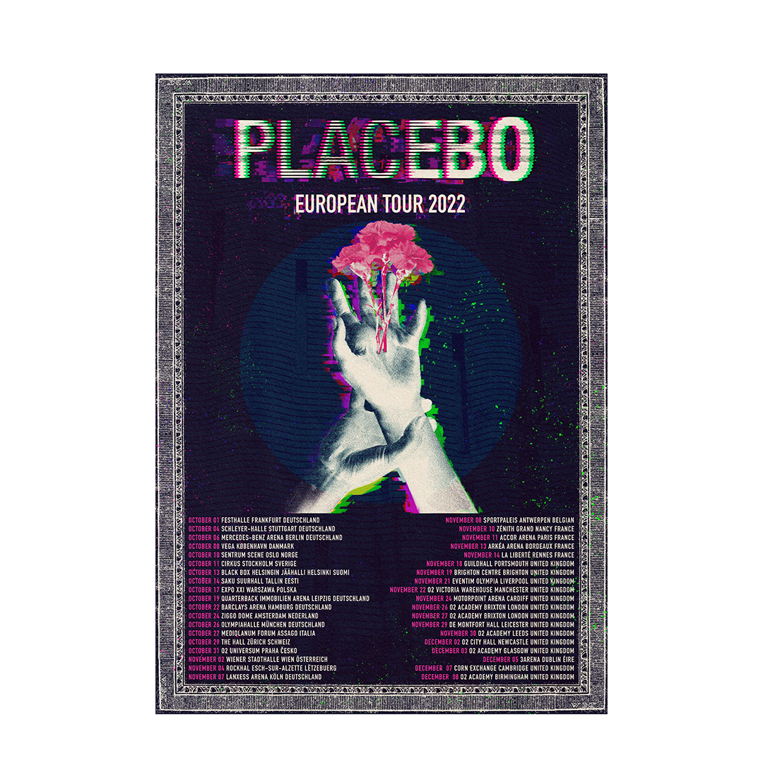 'FLOWER HAND' TOUR POSTER