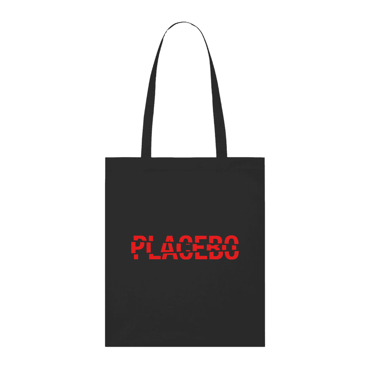 Placebo Logo Black Tote Bag