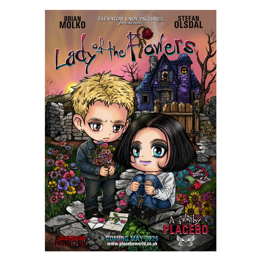 Lady Of The Flowers A2 Poster
