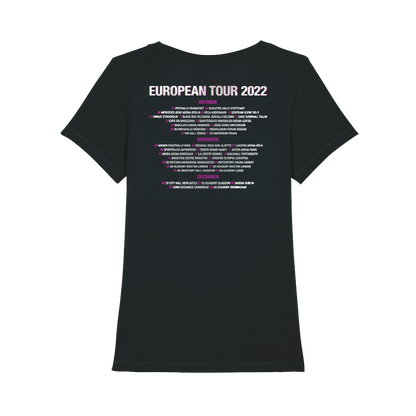 'GLITCH LOGO' LADIES TOUR T-SHIRT