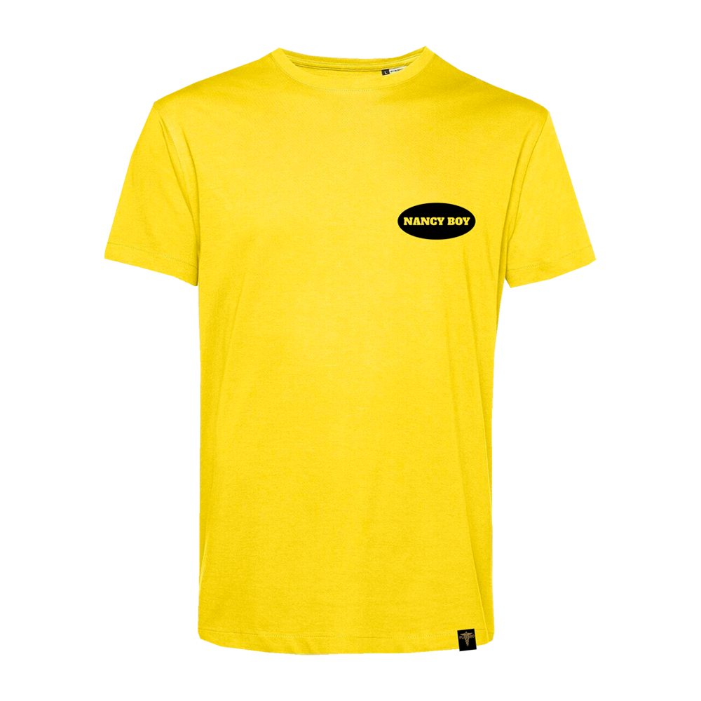 'NANCY BOY' YELLOW T-SHIRT