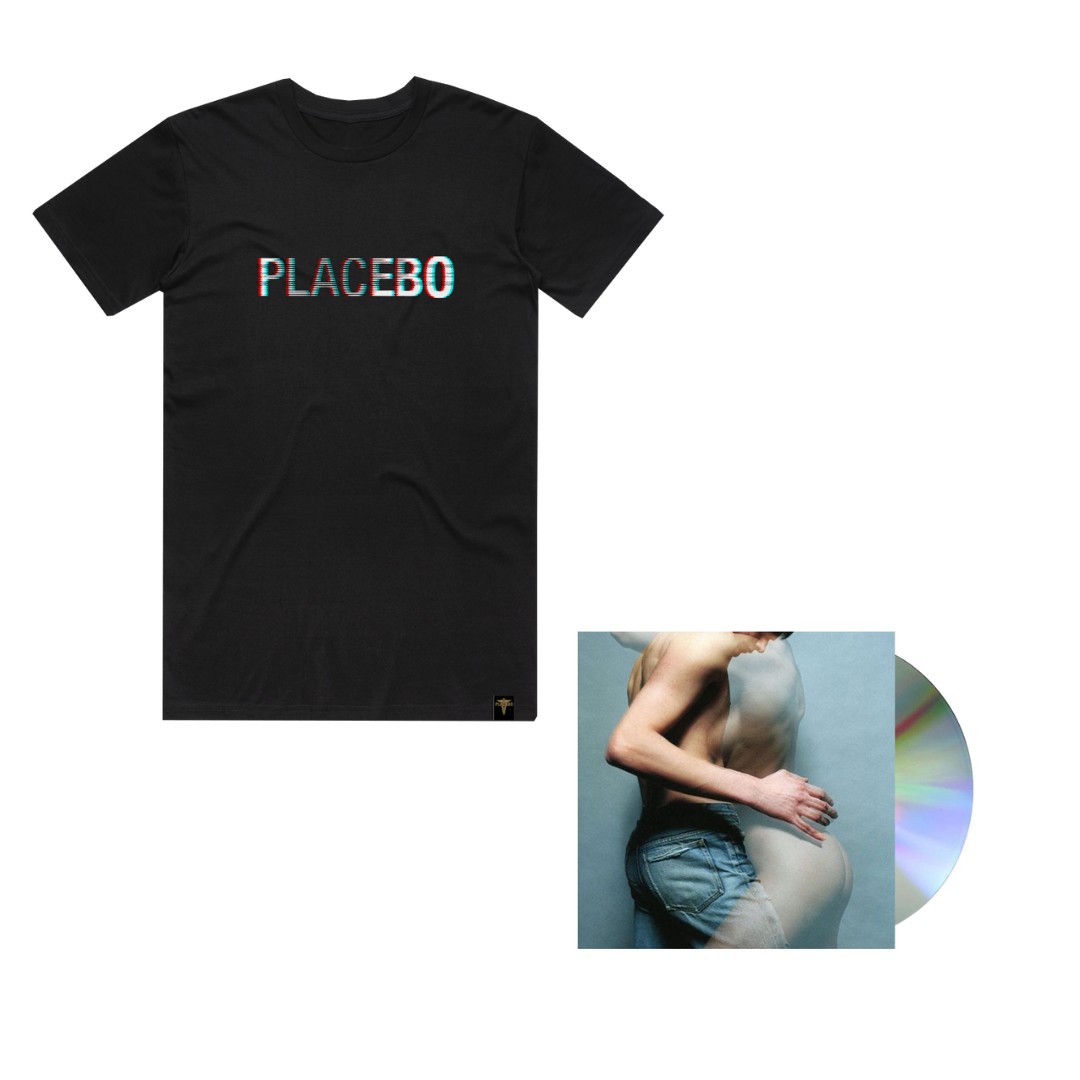 Placebo – Glitch Logo Tee & Sleeping With Ghosts CD